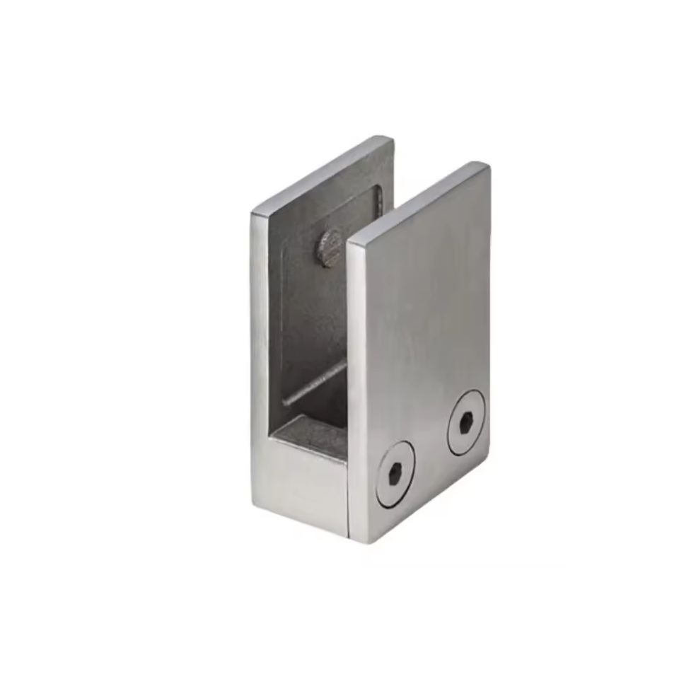Square Glass Clamps with Safety Pins - Hengke Casting product image 1
