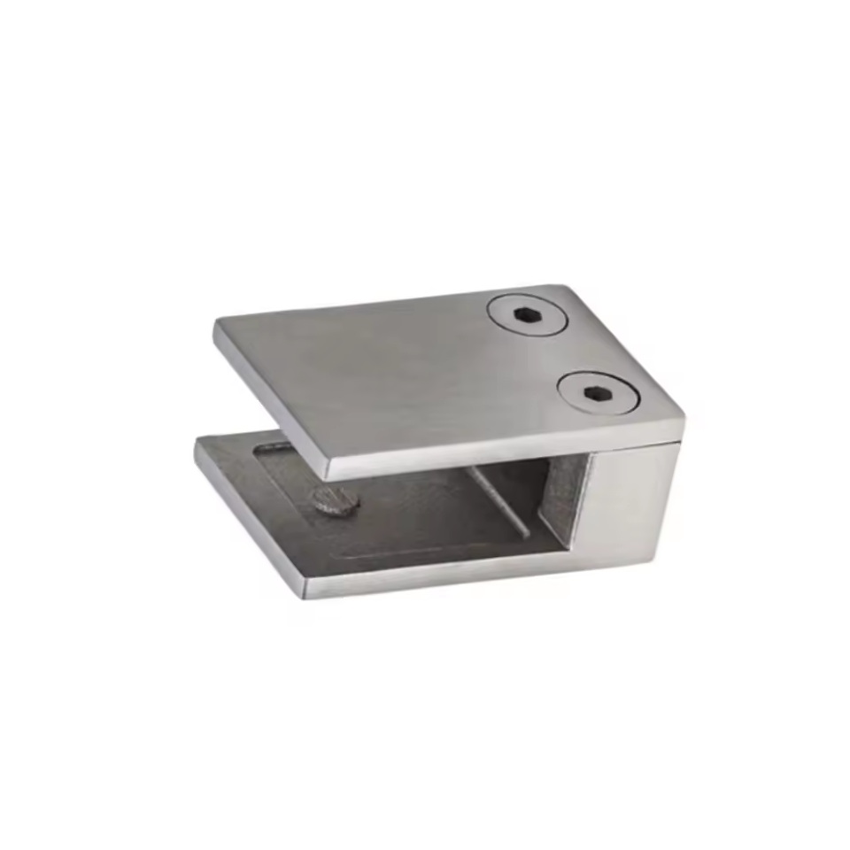 Square Glass Clamps with Safety Pins - Hengke Casting product image 2