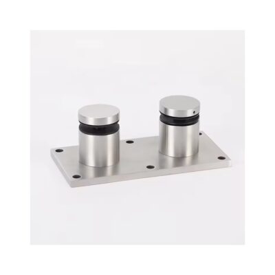 Glass Standoffs with Mounting Plates - product image 1