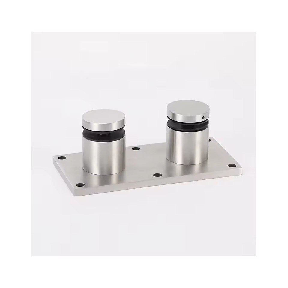 Glass Standoffs with Mounting Plates - Hengke Casting product image 1