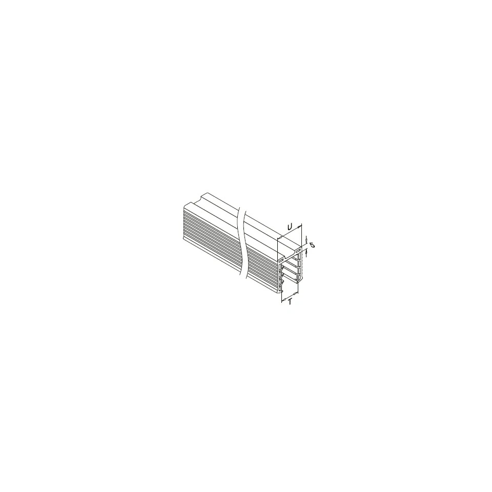 U-Profile Rubber Inserts - Hengke Casting product image 2