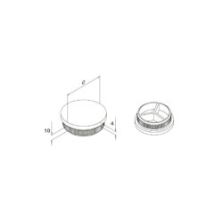 Flat End Caps - Hengke Casting product image 6