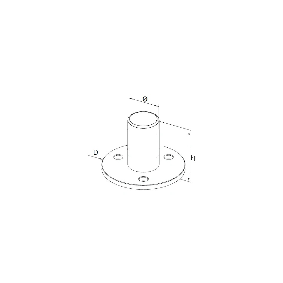 Round Base Flanges - Hengke Casting product image 2