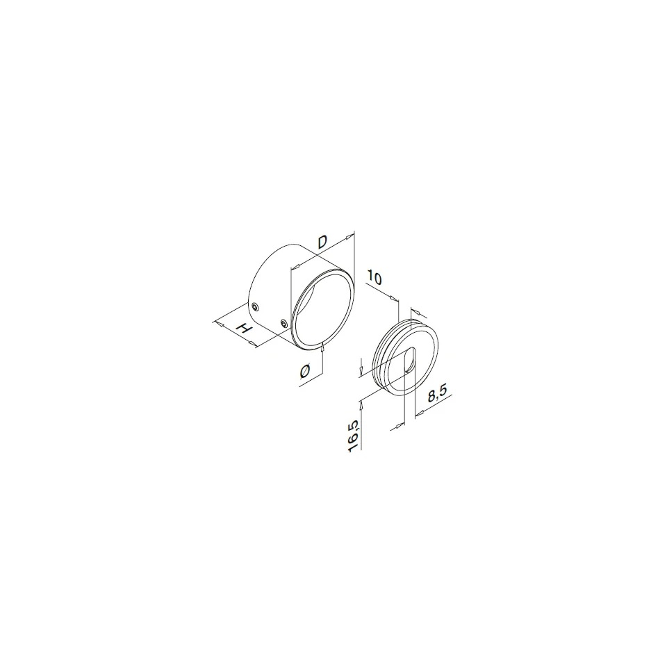 Adjustable Wall-Mount Flanges - Hengke Casting product image 2