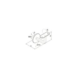 Wall-Mount Handrail Brackets - Hengke Casting product image 8