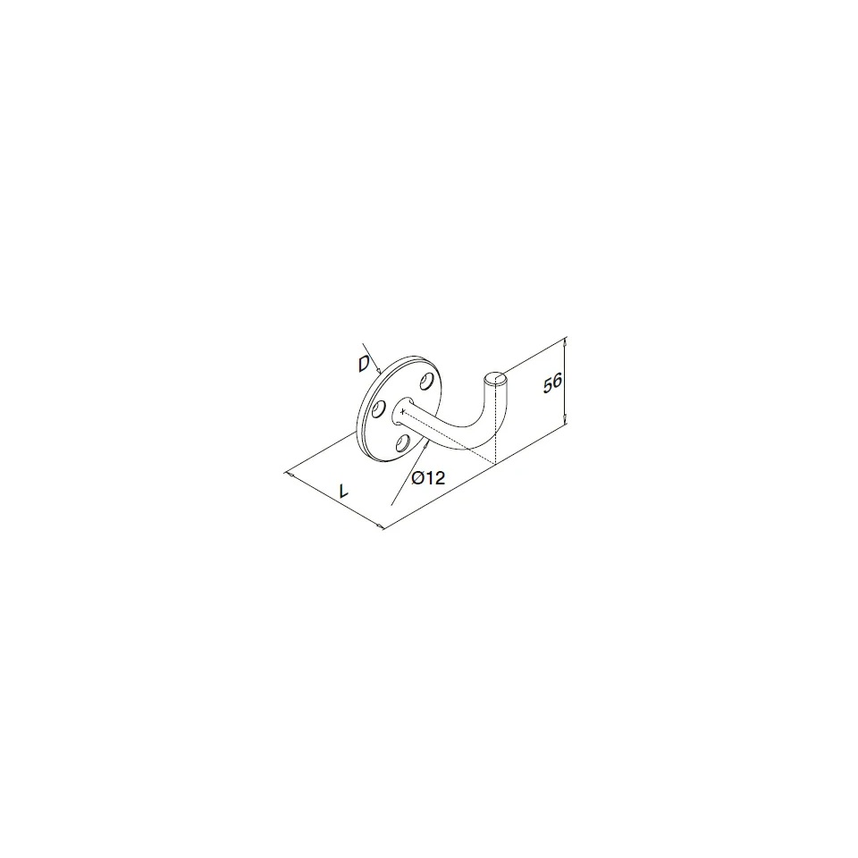 Welded Handrail Brackets - Hengke Casting product image 2