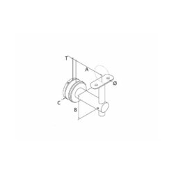 Glass-to-Tube Handrail Brackets - Hengke Casting product image 6