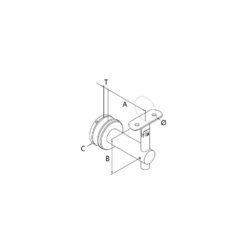 Glass-to-Tube Handrail Brackets - Hengke Casting product image 8