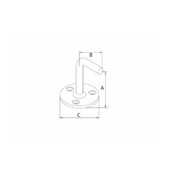 Handrail Brackets without Plates - Hengke Casting product image 6