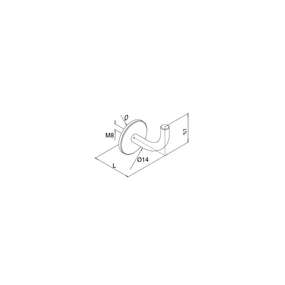 Handrail Brackets without Plates - Hengke Casting product image 4