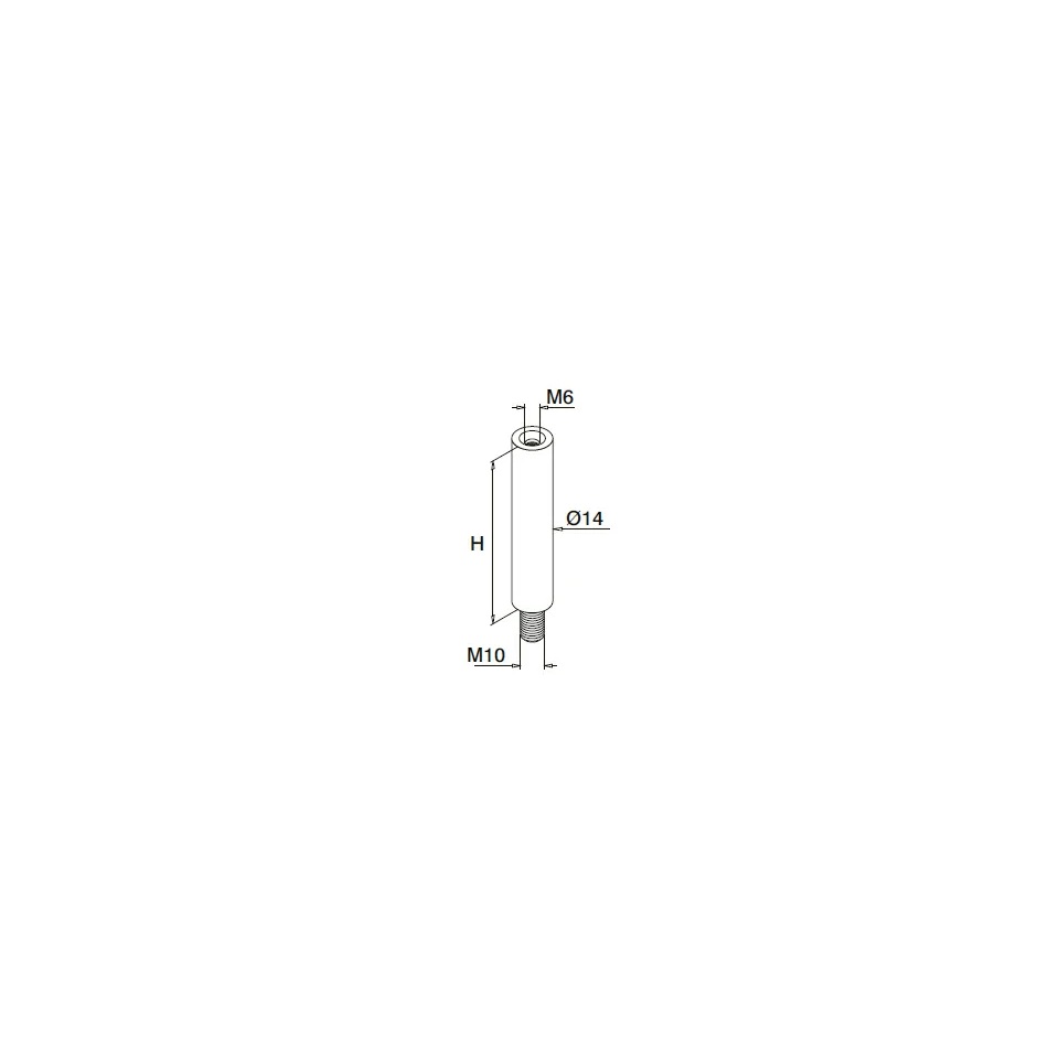Threaded Handrail Stems - Hengke Casting product image 4