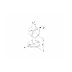 End Handrail Supports - Hengke Casting product image 8