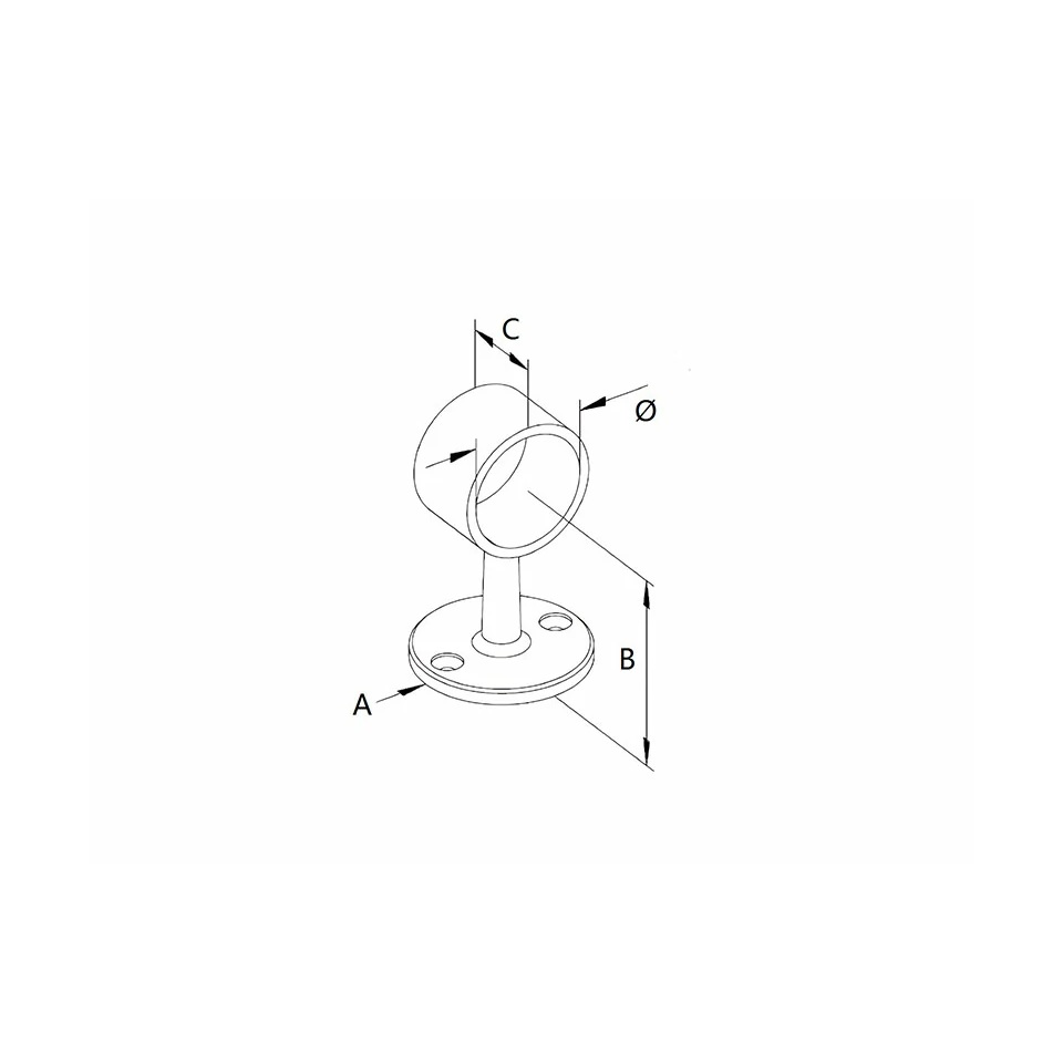 End Handrail Supports - Hengke Casting product image 4