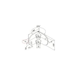 Corner Baluster Brackets - Hengke Casting product image 8