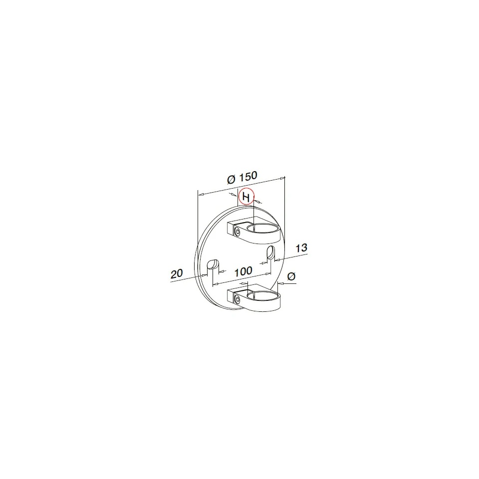 Baluster Mounting Brackets - Hengke Casting product image 2