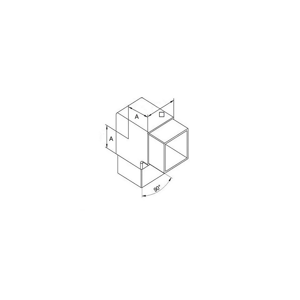 Square Tube 90-Degree Elbows - Hengke Casting product image 4
