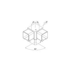 Square Tube Tee Joiners - Hengke Casting product image 8