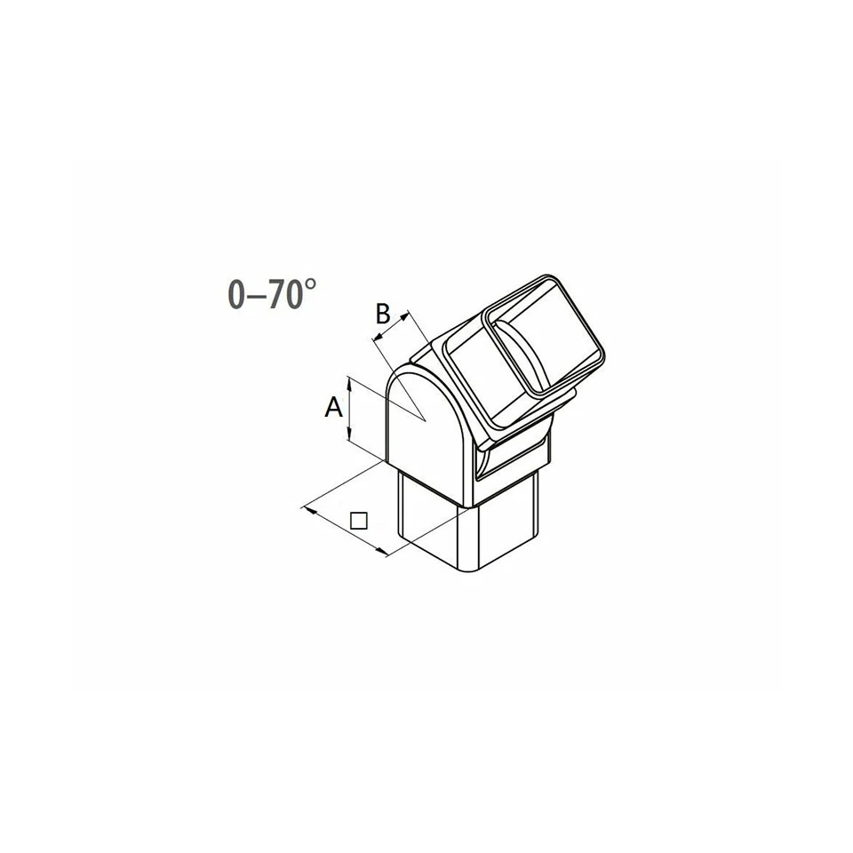 Adjustable Square Tube Joiners - Hengke Casting product image 4