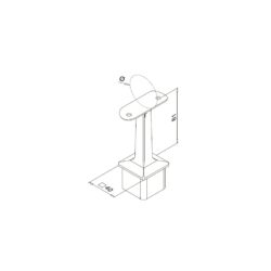 Square Handrail Supports - Hengke Casting product image 6