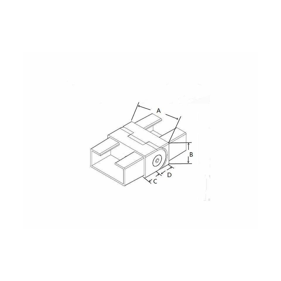 Adjustable Rectangular Tube Joiners - Hengke Casting product image 2