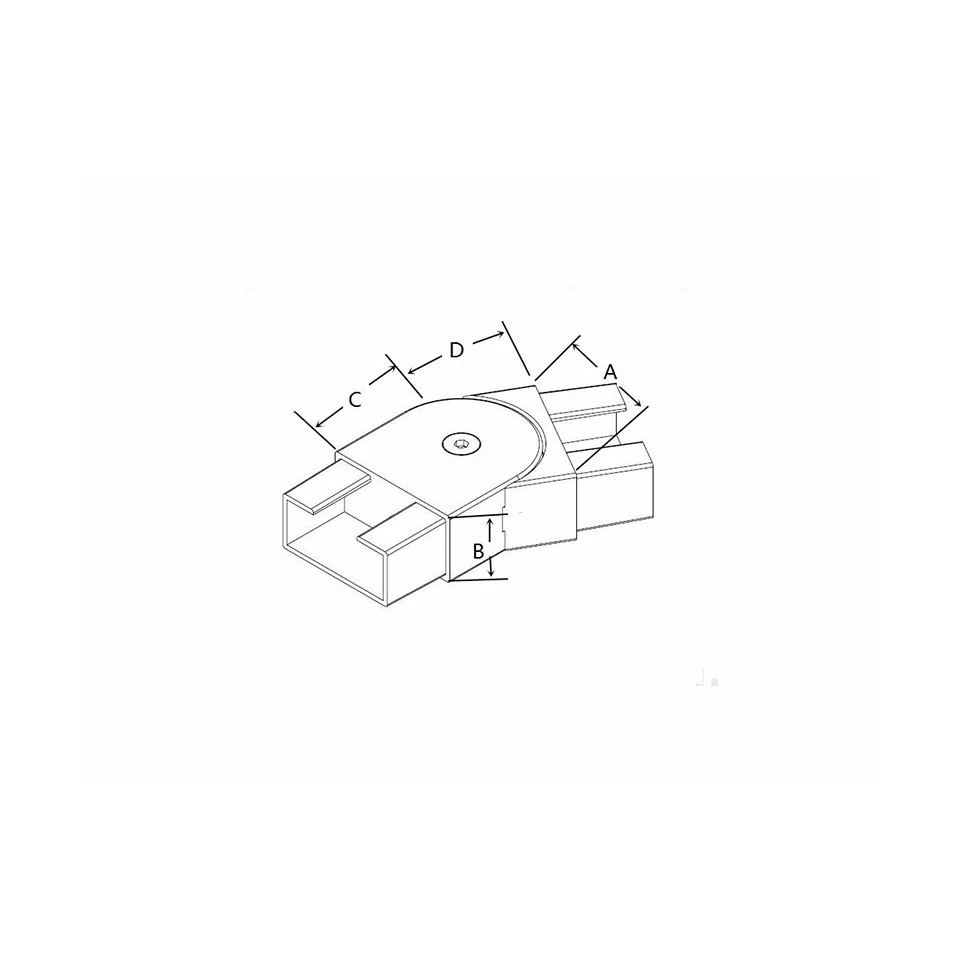 Adjustable Rectangular Tube Joiners - Hengke Casting product image 4